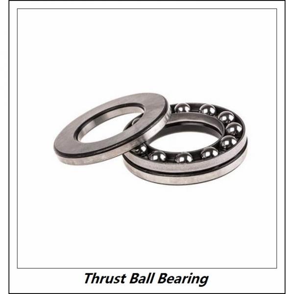 55 mm x 105 mm x 10 mm  FAG 52214  Thrust Ball Bearing #4 image